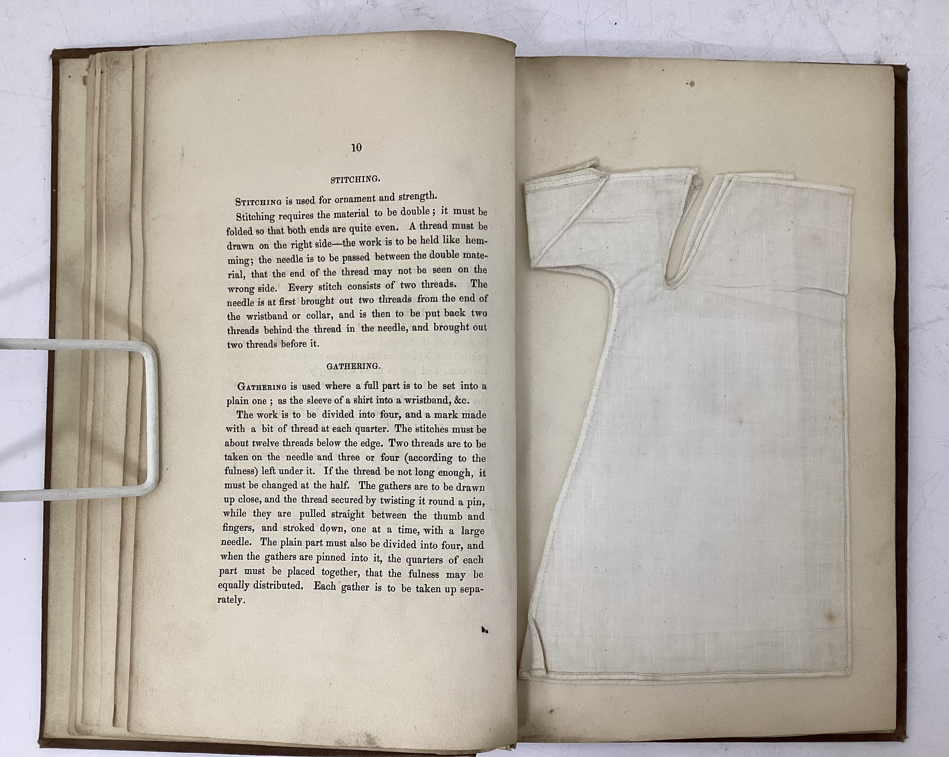 Needlework Specimens. Instructions on Needle-Work and Knitting, as Derived from the Practice of the National Society for Promoting the Education of the Poor in the Principles of the Established Church, in the Sanctuary,